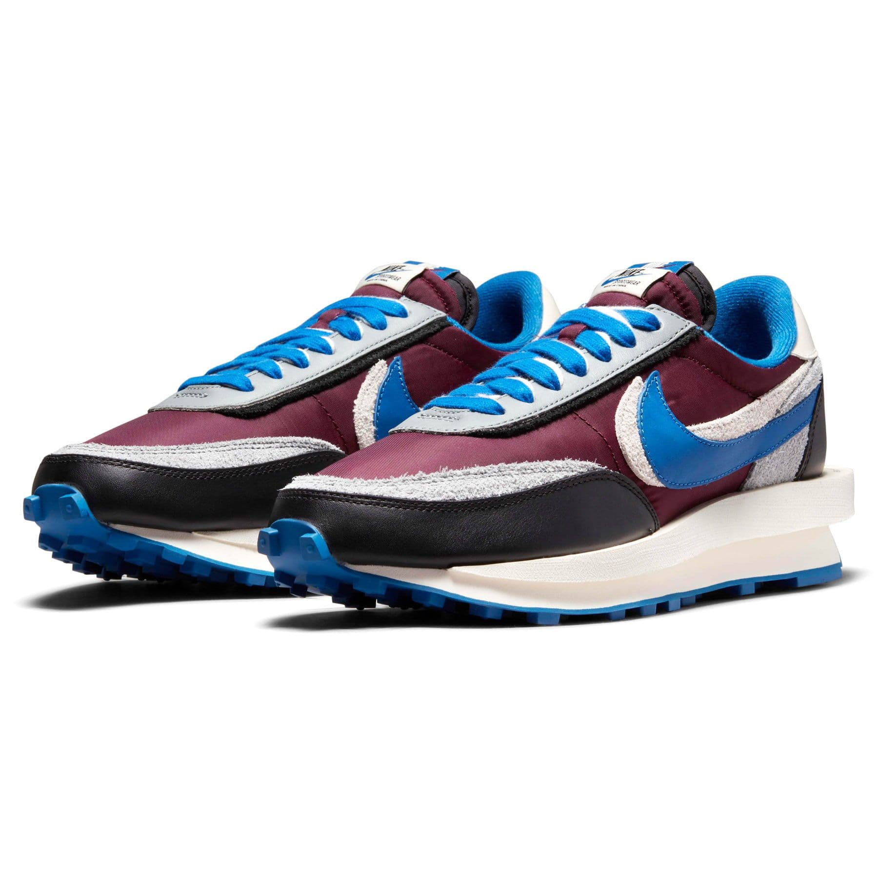 UNDERCOVER sacai Nike LD Waffle Night Maroon/Pale Ivory-Ground