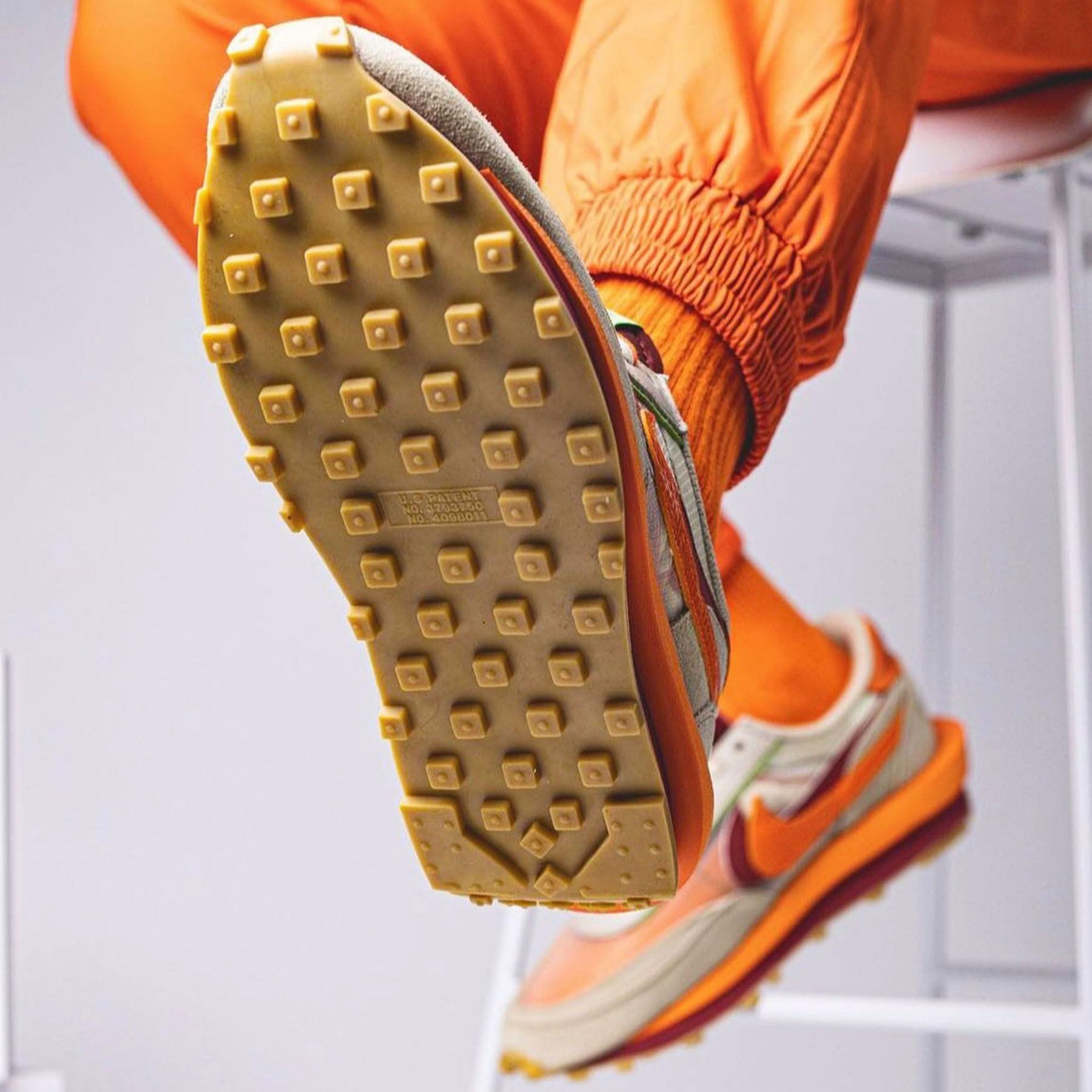 sacai x Clot x LDWaffle 'Net Orange Blaze' — Kick Game