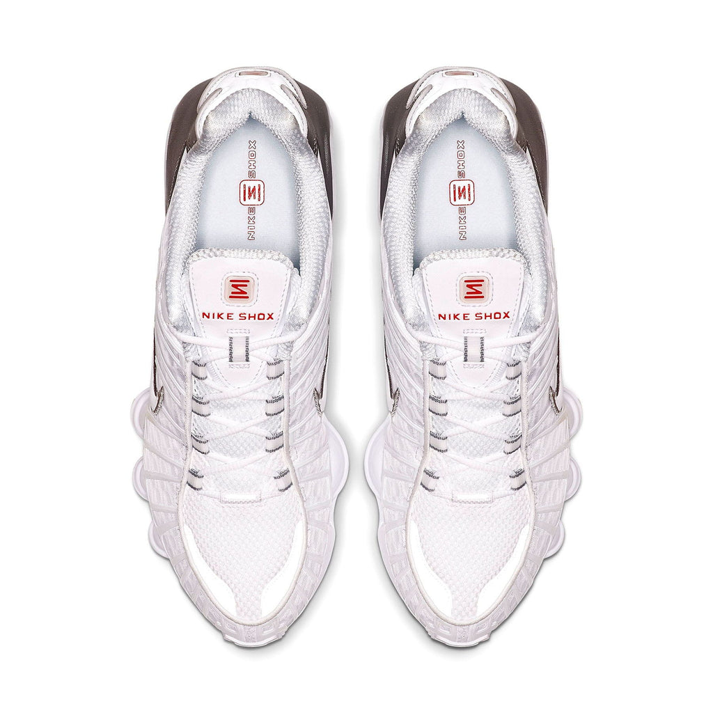 Nike Shox TL Men's Shoes White/Metallic Silver AV3595-100 US 10