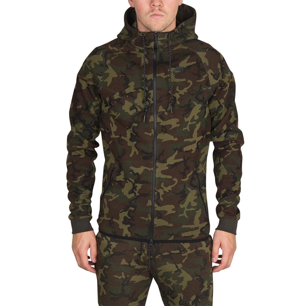 Nike Tech Fleece Camo Hooded Jacket - Kick Game