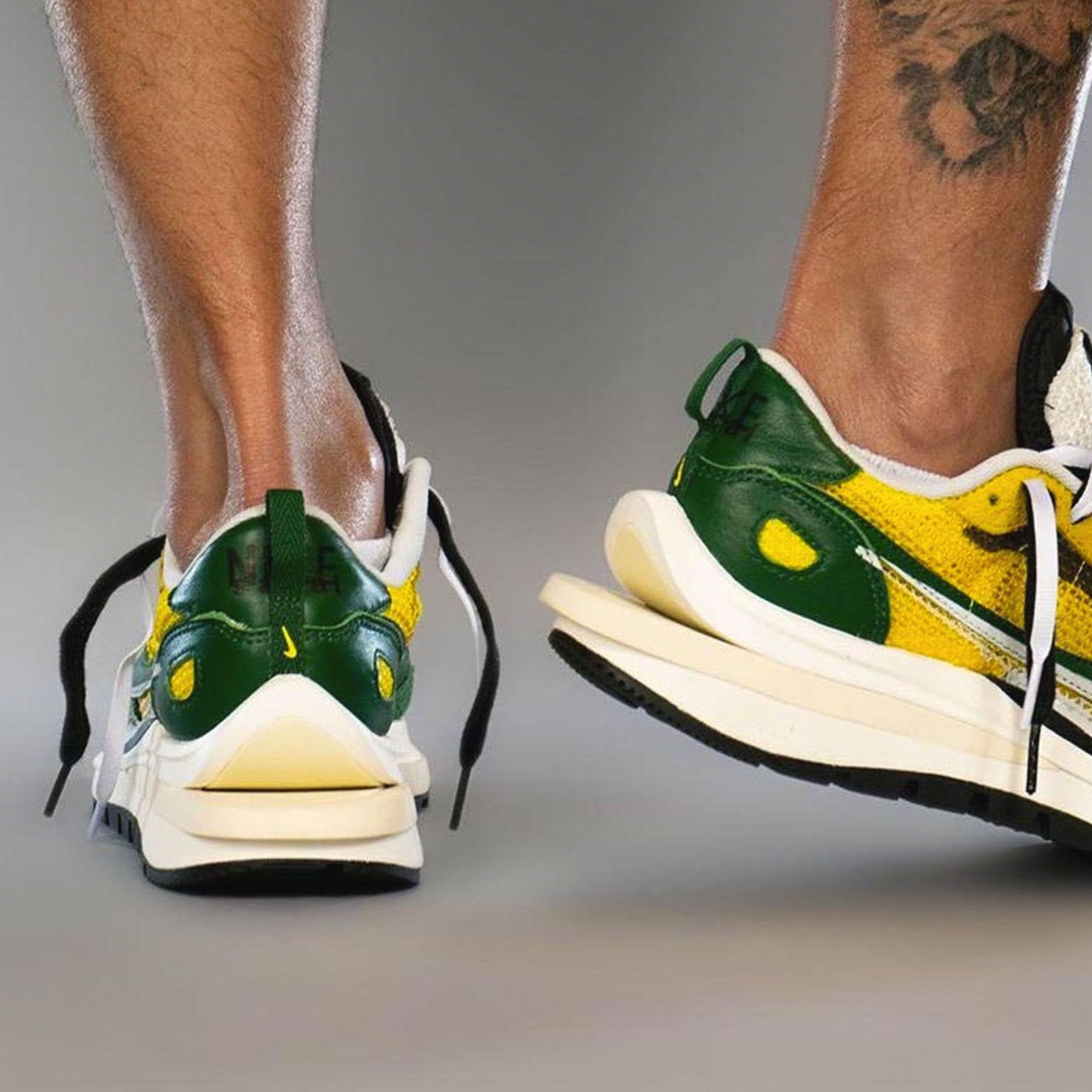 Sacai x Nike VaporWaffle 'Tour Yellow' — Kick Game