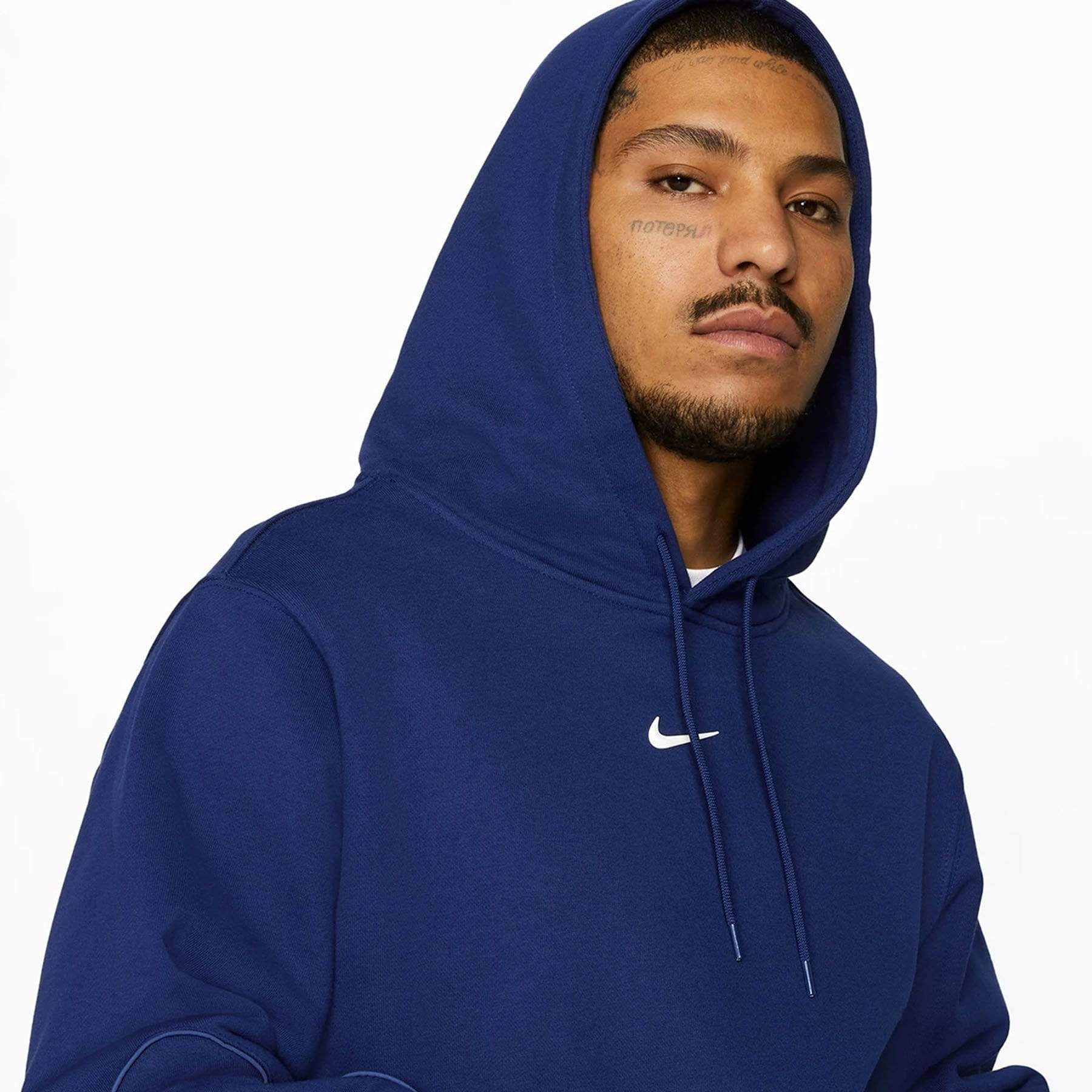 Nike x Drake NOCTA Cardinal Stock Hoodie Navy — Kick Game