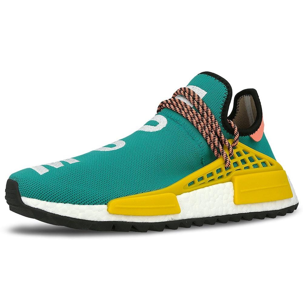 Pharrell Williams x adidas NMD HU Trail Sun Glow EQT Yellow Kick Game