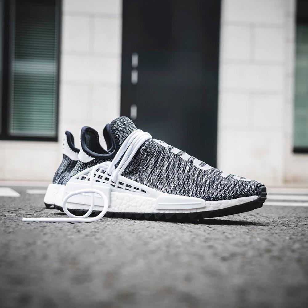 Nmd human race black and white online