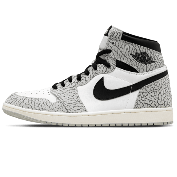 Air Jordan 1 Retro High OG White Cement Kick Game