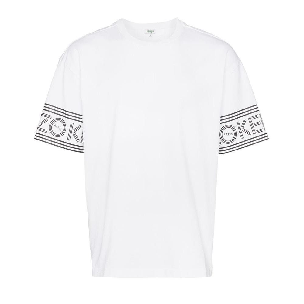 Kenzo Logo Trimmed T-Shirt "White" - Kick Game