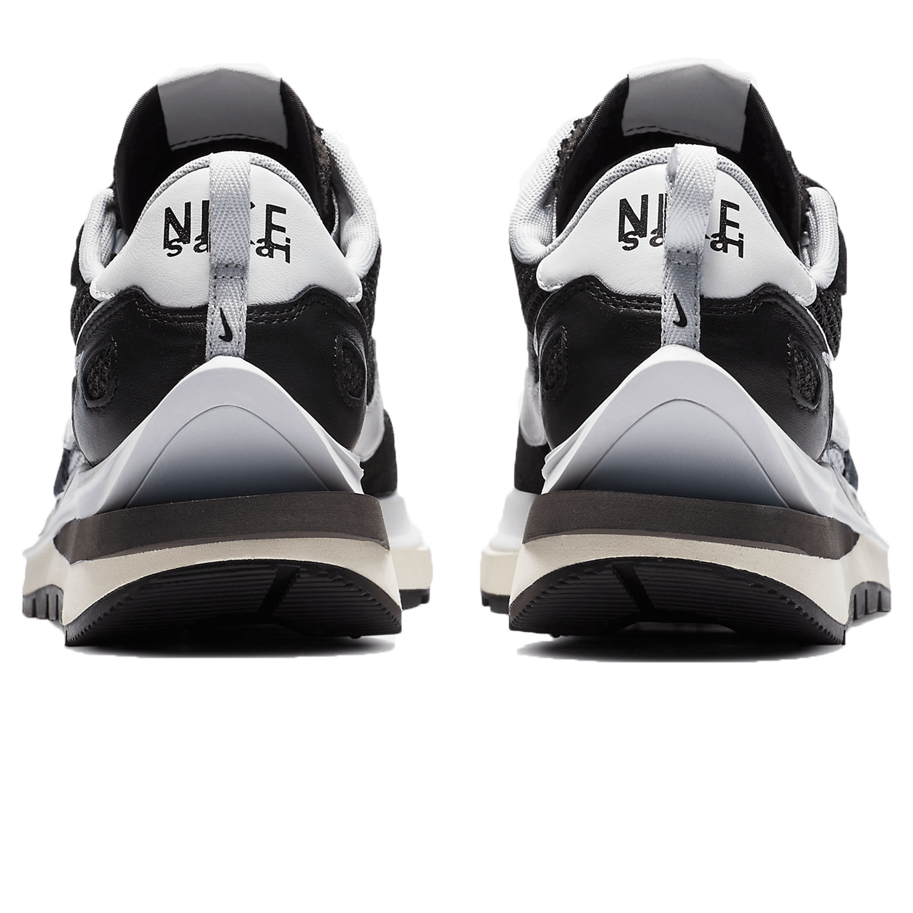 【低価新作登場】sacai × Nike Vapor Waffle Black & White 靴