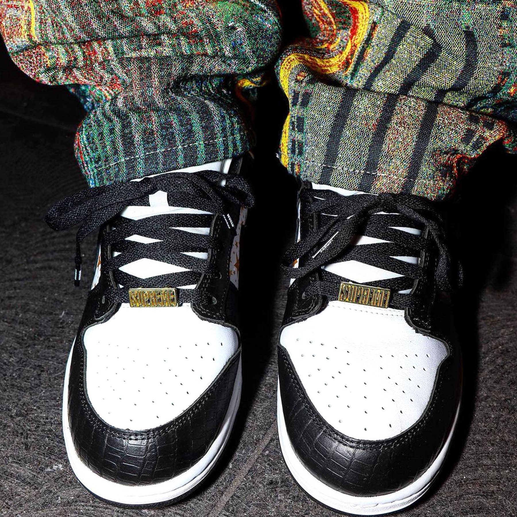 Supreme x Nike Dunk Low OG SB QS 'Black' — Kick Game