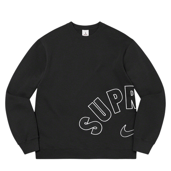 Supreme x Nike Arc Crewneck Black Kick Game