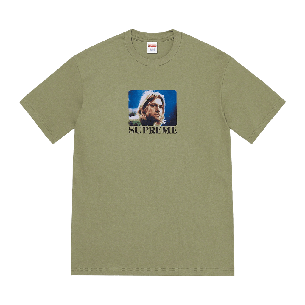 Supreme Kurt Cobain Tee 'Light Olive' — Kick Game