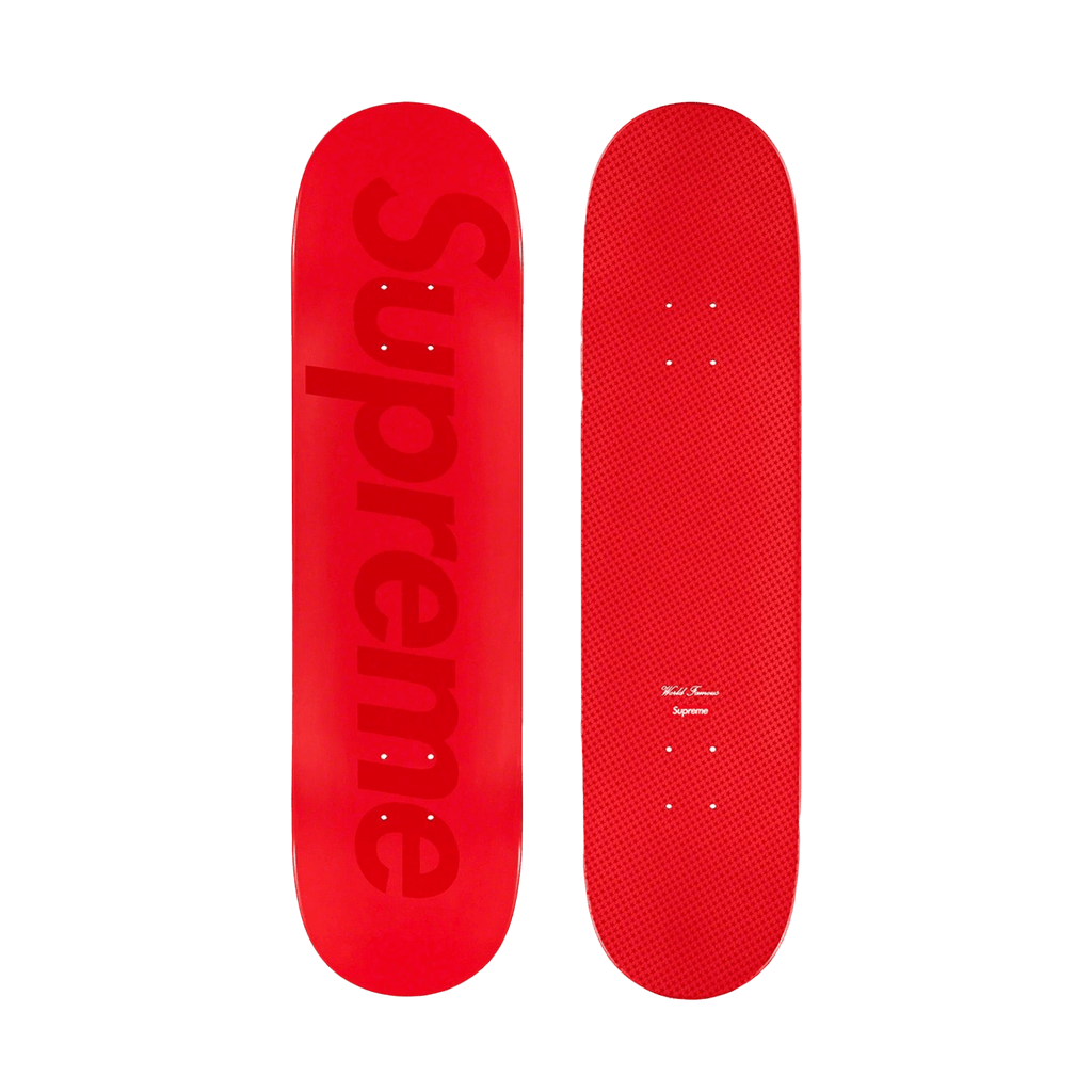 Supreme Tonal Box Logo Skateboard 'Red'