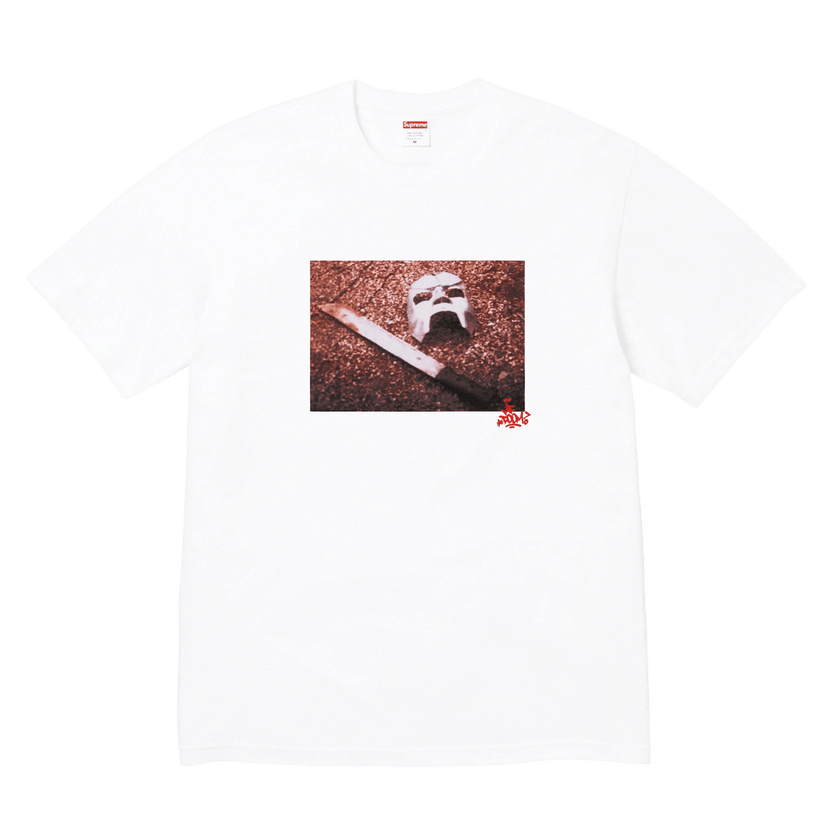 Supreme X Mf Doom Tee White — Kick Game