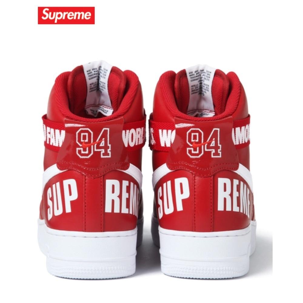 Nike Air Force 1 High Supreme SP Red Kick Game