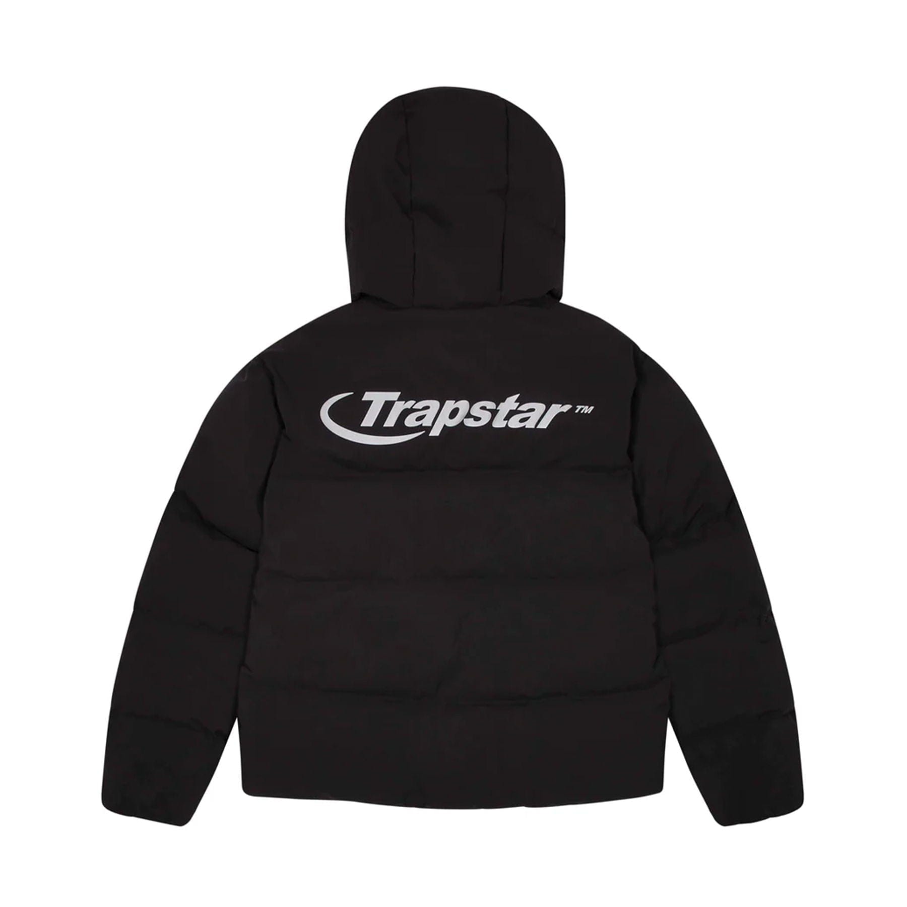 Trapstar Hyperdrive Technical Puffer - Black/Reflective — Kick Game