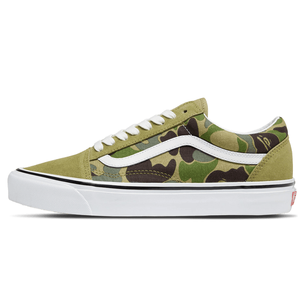 BAPE x Old Skool 36 DX 'Green Camo' - Vans