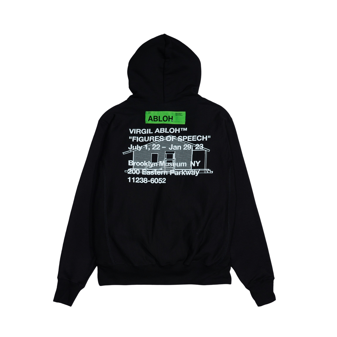 Virgil Abloh Gymnastics Art Institute Hoodie 'Black' — Kick Game