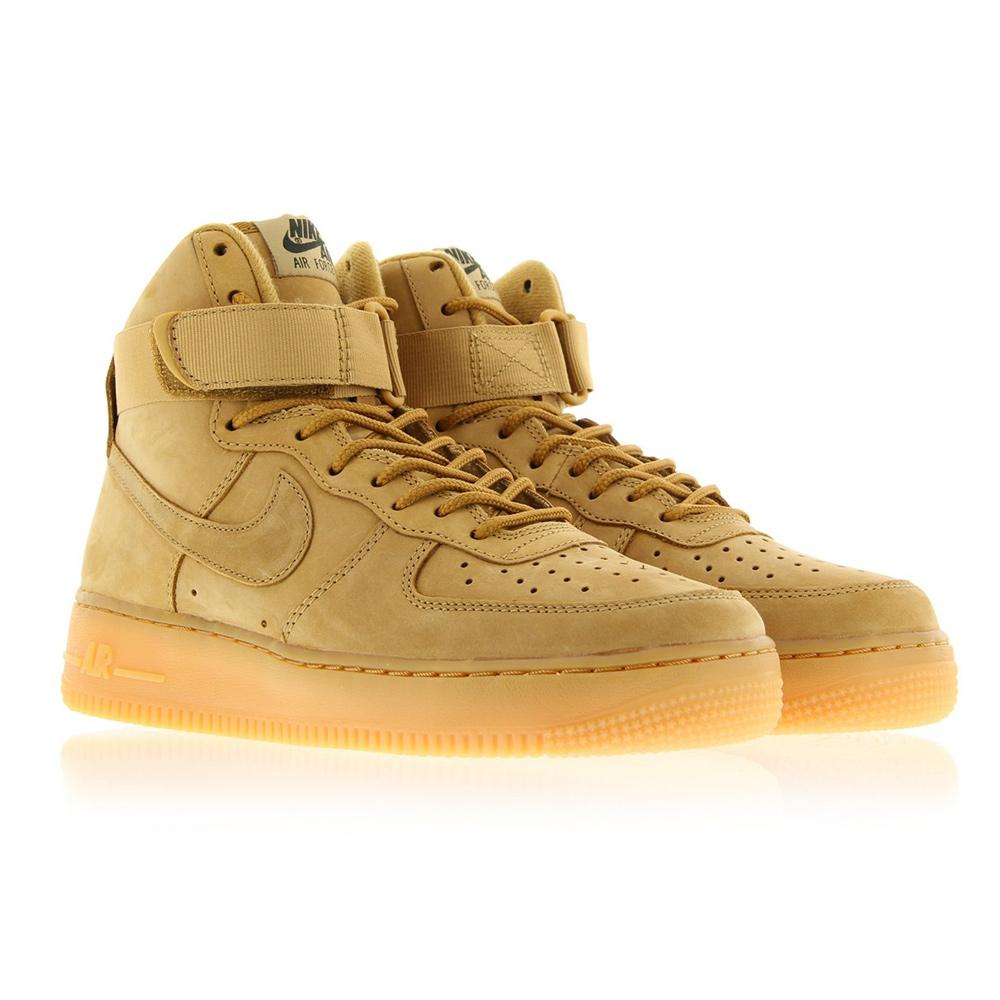 NIKE WMNS AIR FORCE 1 HIGH FLAX - Kick Game