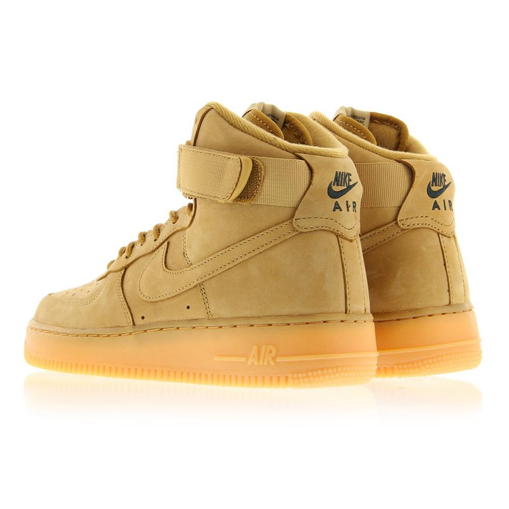 NIKE WMNS AIR FORCE 1 HIGH FLAX - Kick Game