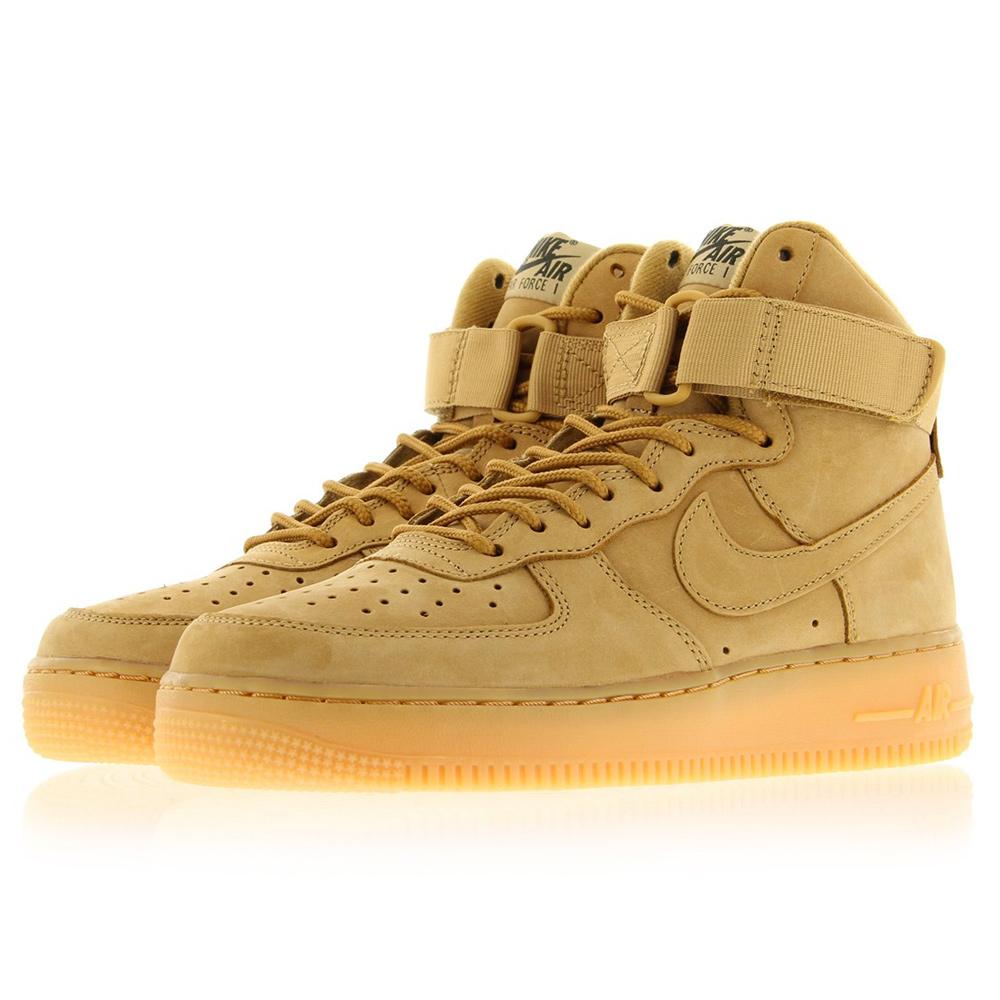 NIKE WMNS AIR FORCE 1 HIGH FLAX - Kick Game